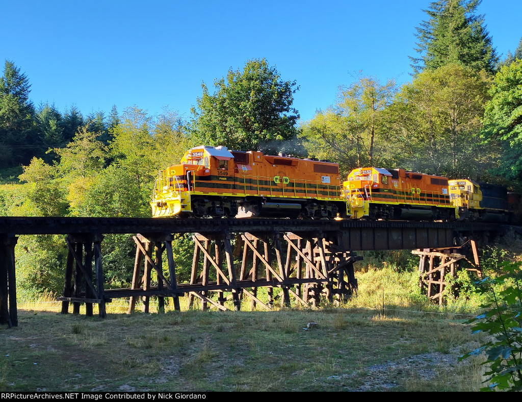 PNWR'S Newest Engine 3549